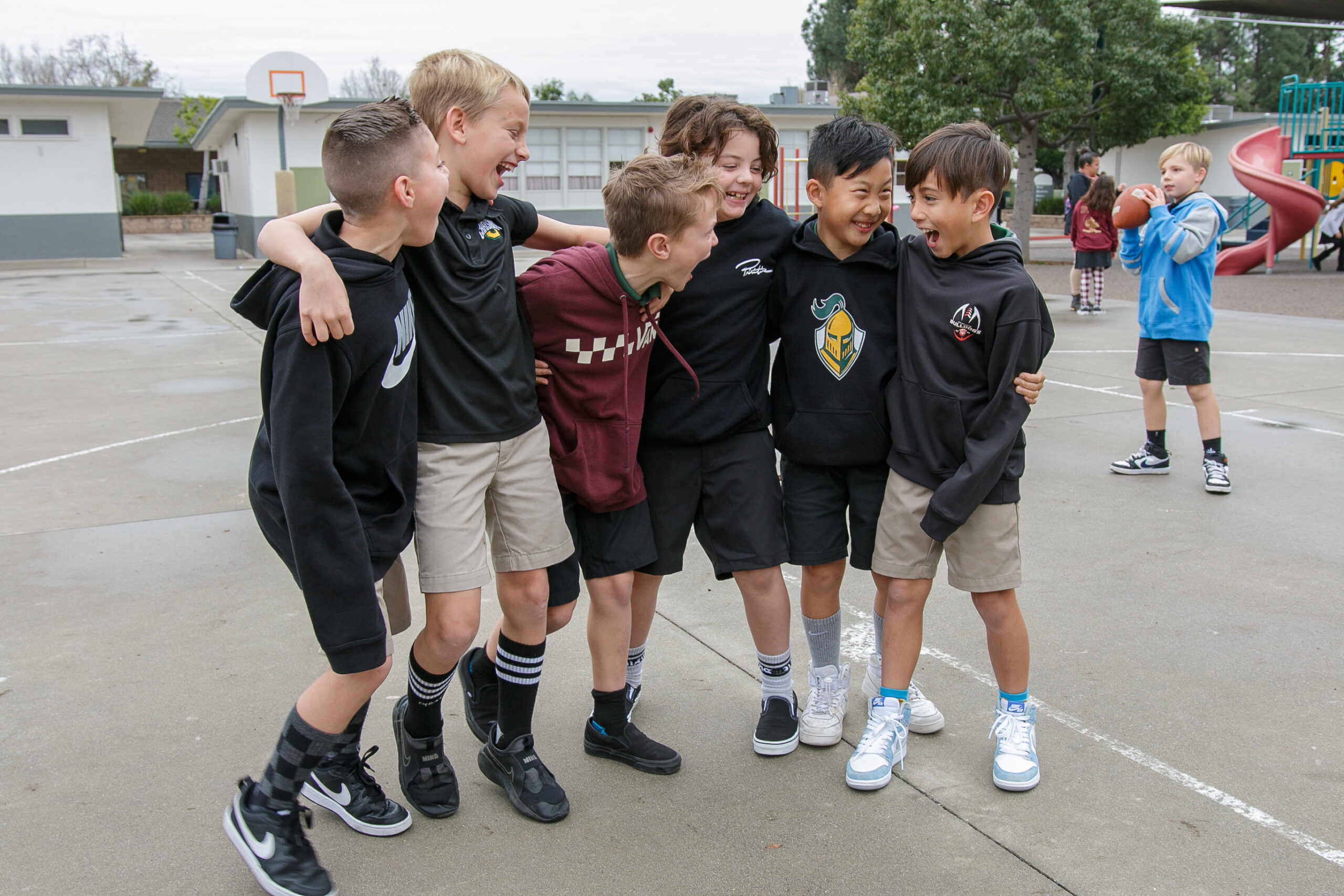 Photo of young boys from Ontario Christian School in Ontario, California