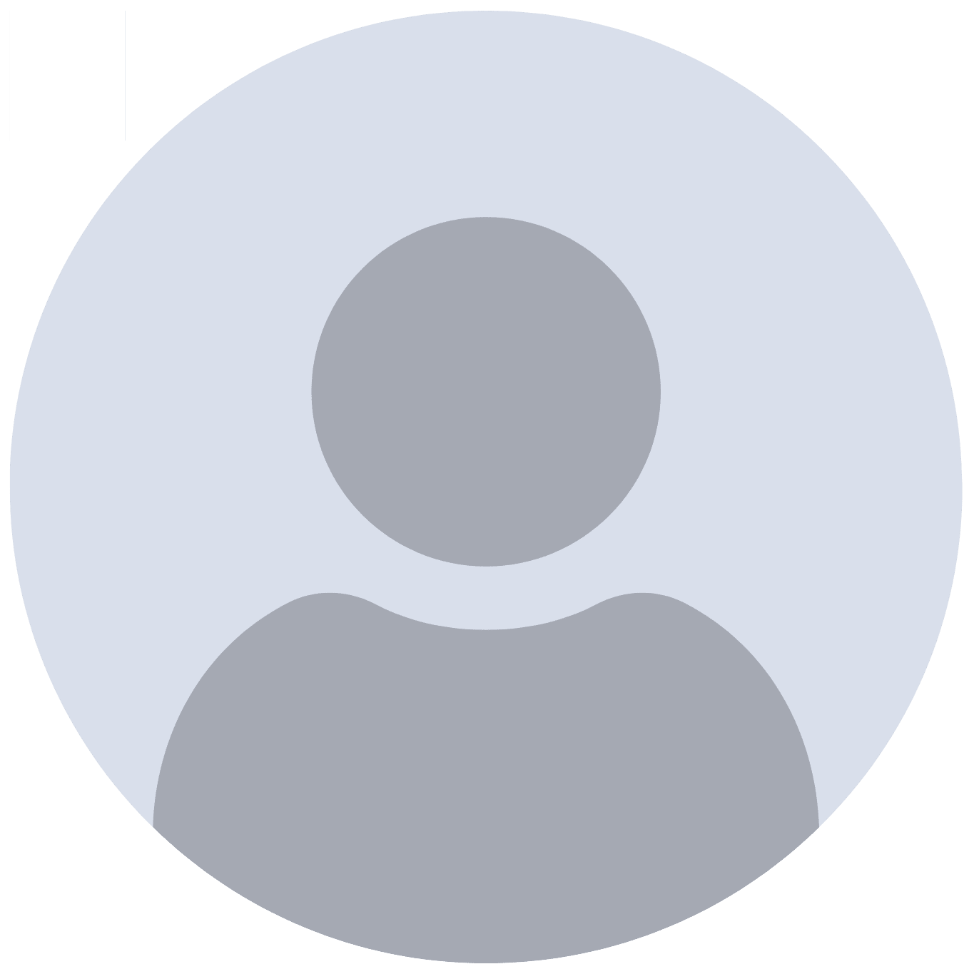 Blank background of a person's headshot