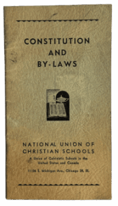 An image of the NUCS Constitution and By-laws
