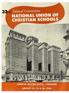 Image of NUCS convention booklet from 1952