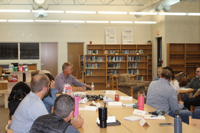 Terry Kok with Legacy Christian School (MI) board