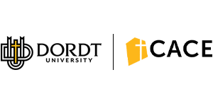 Logo for Dordt University and CACE