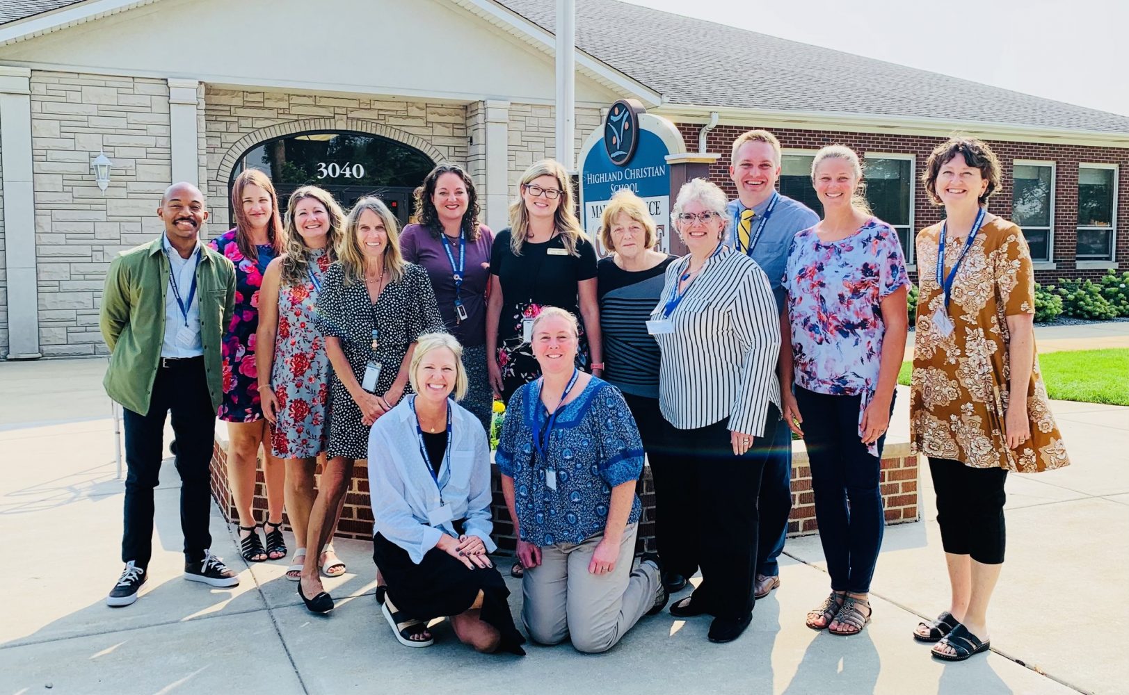 Highland Christian School with Betsy